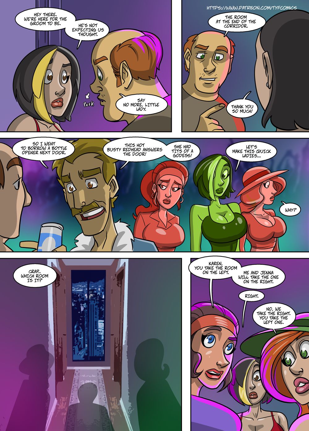 Busty Bachelor Babes - Chapter 1