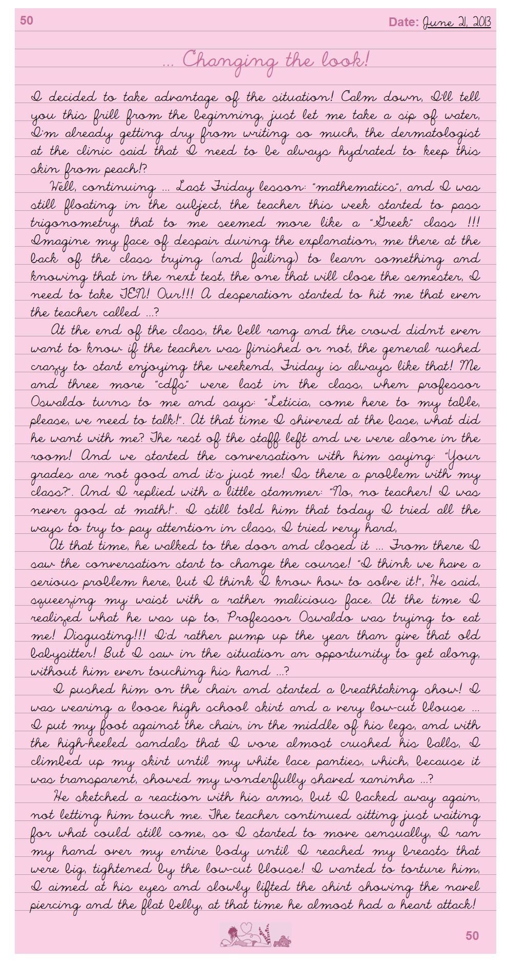 Leticia’s Diary - Chapter 1