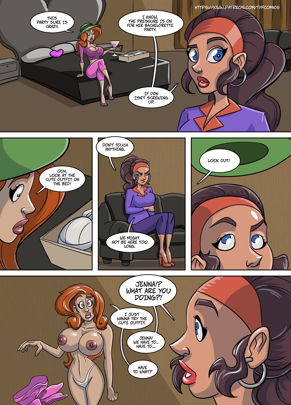 Busty Bachelor Babes - Chapter 1