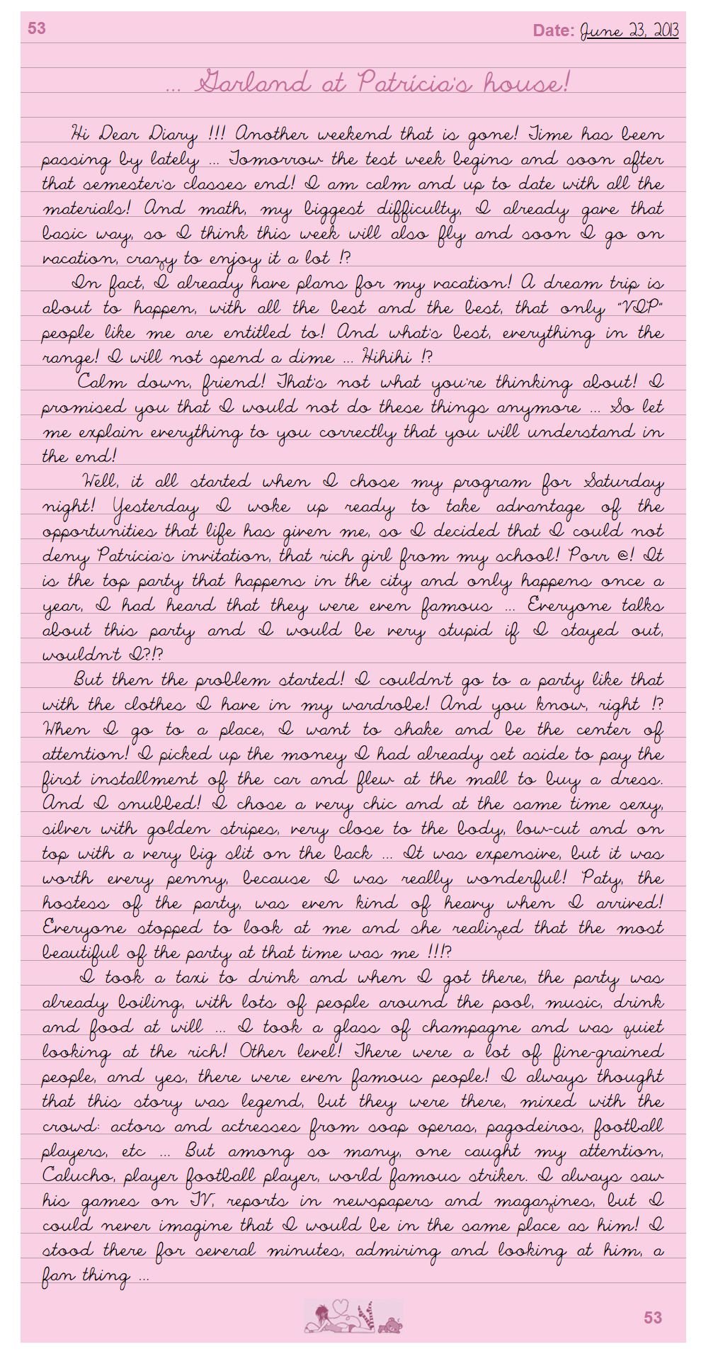 Leticia’s Diary - Chapter 1