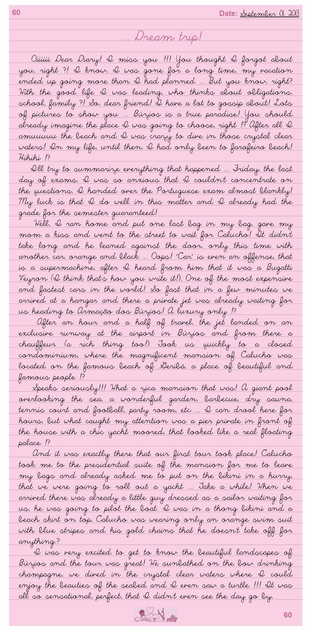 Leticia’s Diary - Chapter 1