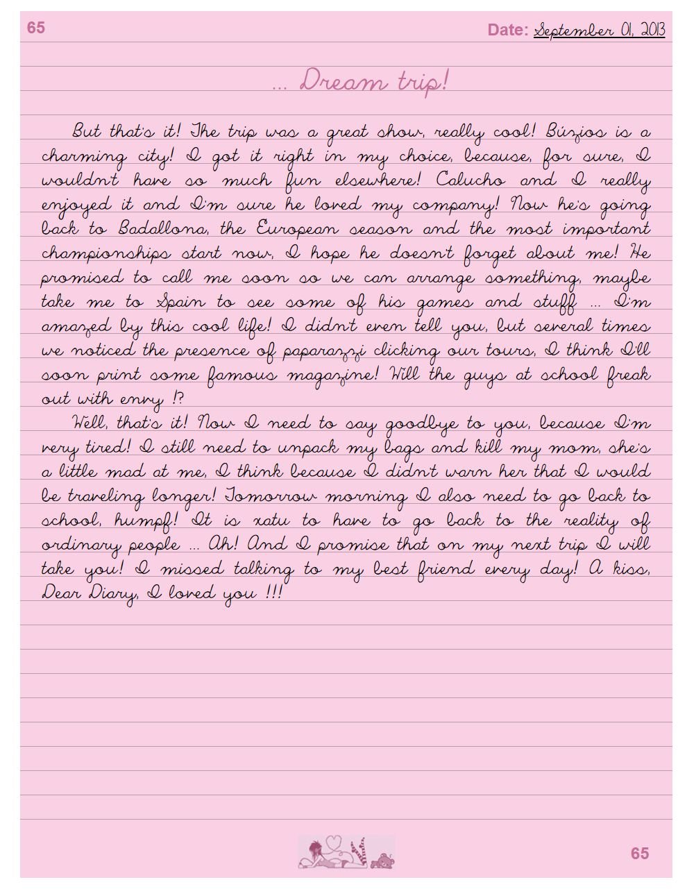 Leticia’s Diary - Chapter 1