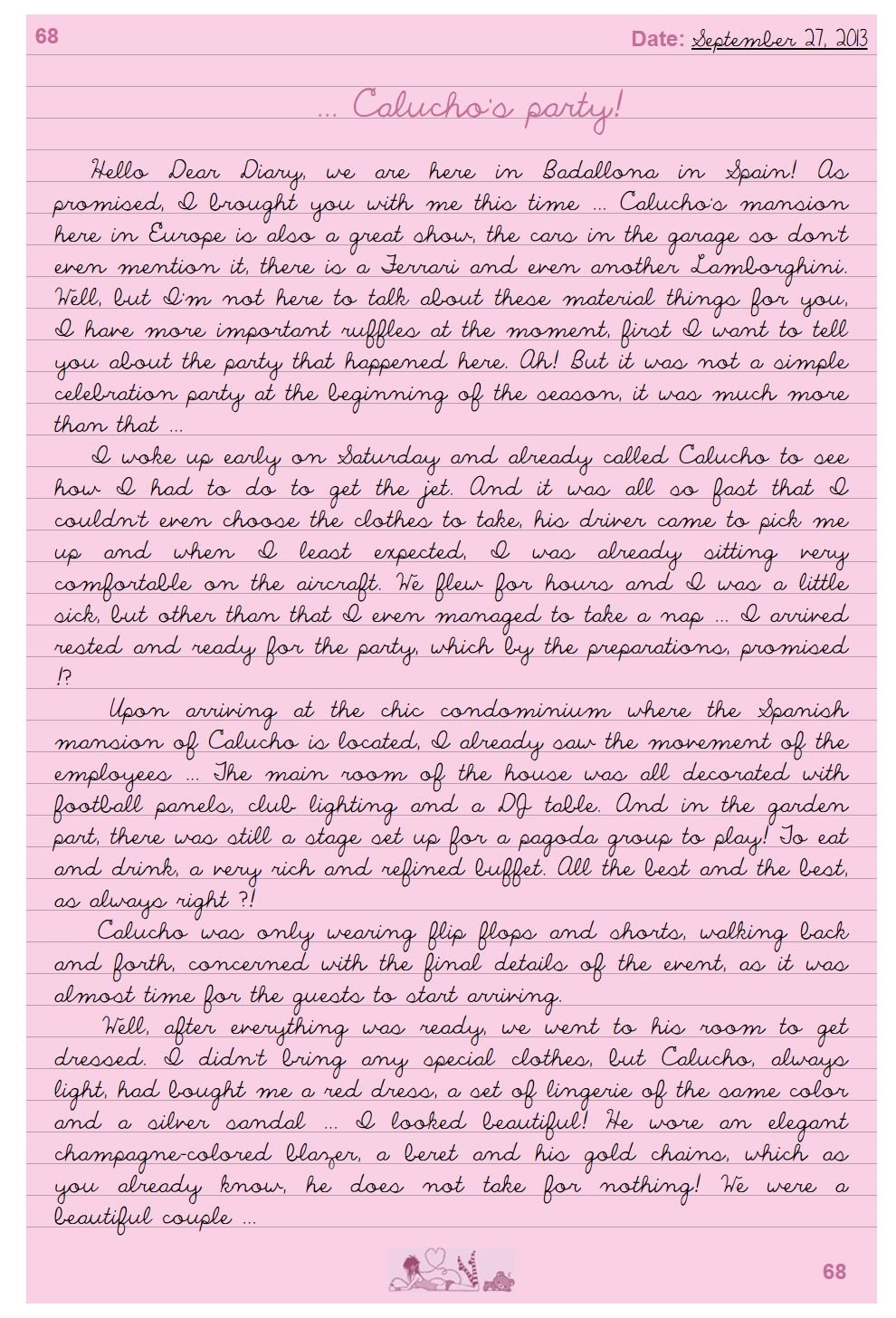 Leticia’s Diary - Chapter 1