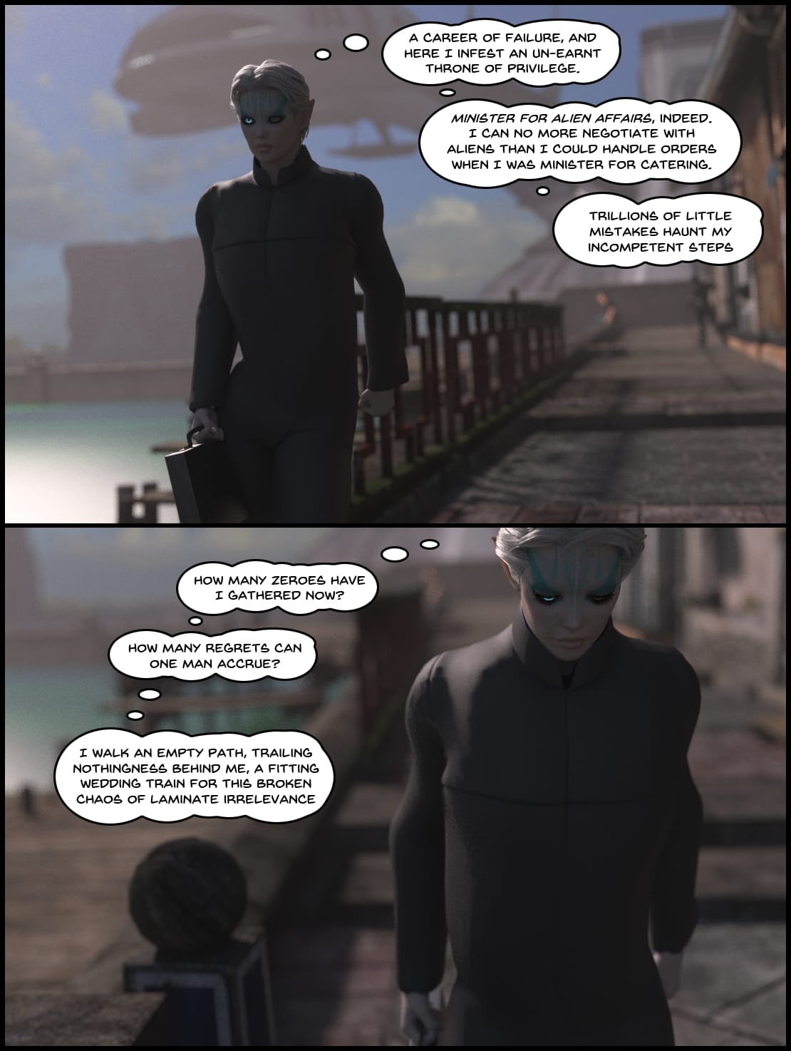 Telepathic Hentai Tentacle Spacey Rapey Sex Trek 9000 - Chapter 1