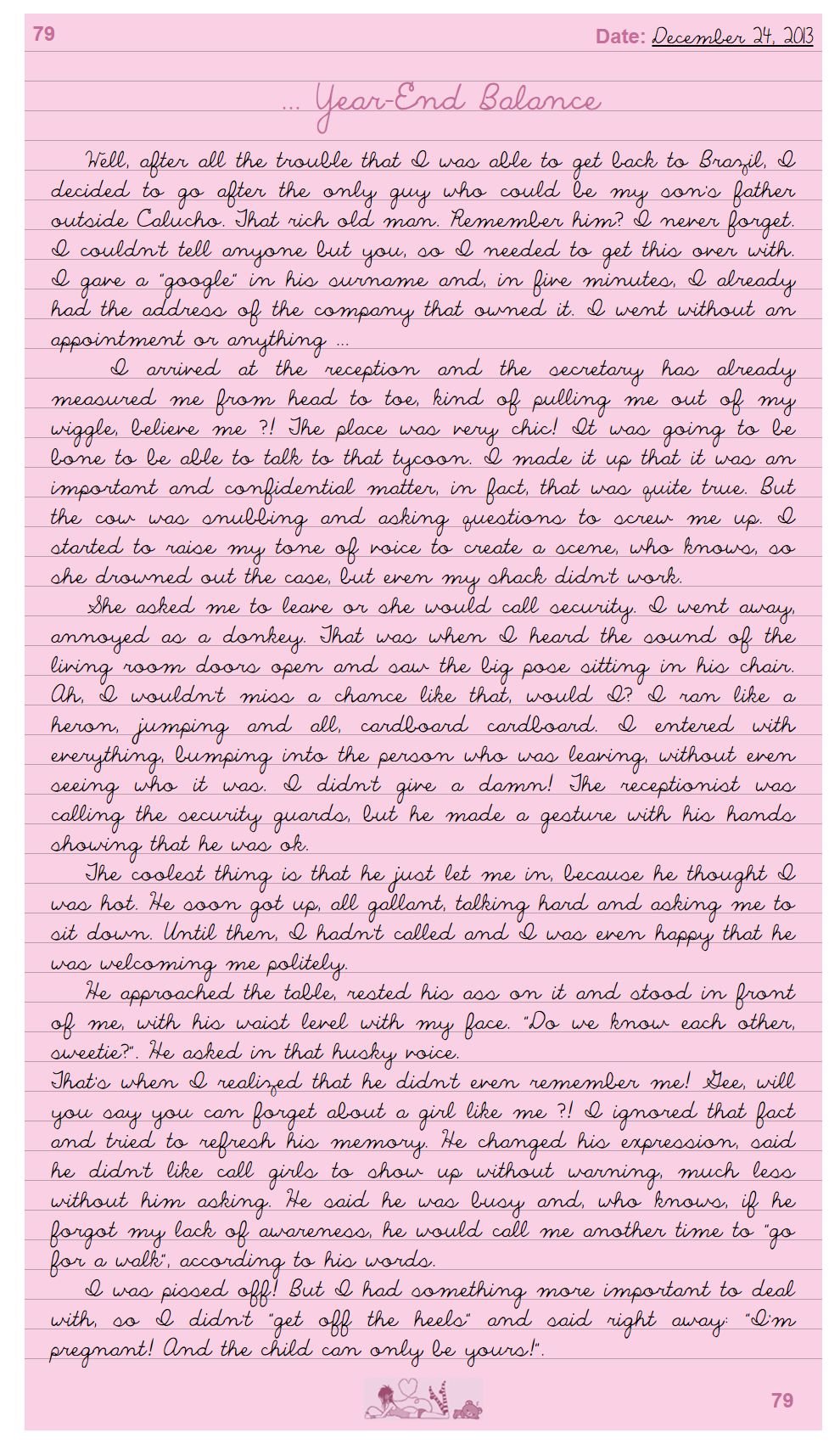 Leticia’s Diary - Chapter 1