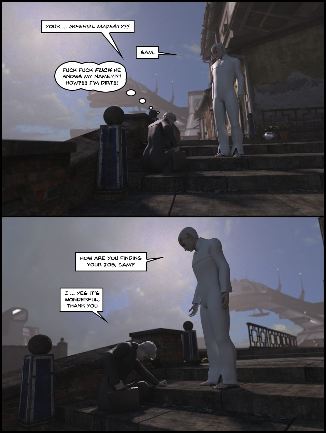 Telepathic Hentai Tentacle Spacey Rapey Sex Trek 9000 - Chapter 1