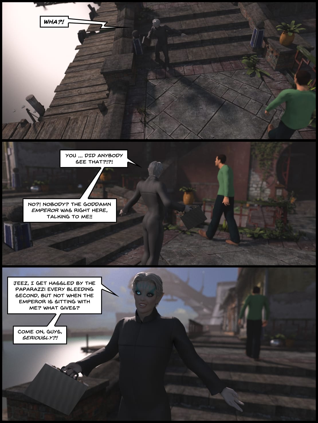 Telepathic Hentai Tentacle Spacey Rapey Sex Trek 9000 - Chapter 1