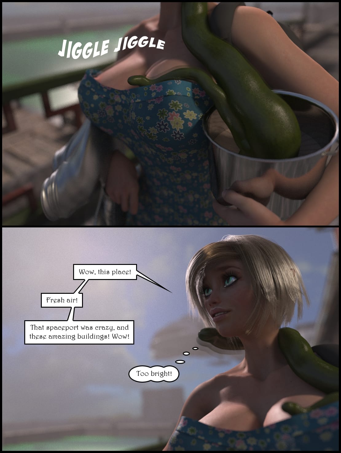 Telepathic Hentai Tentacle Spacey Rapey Sex Trek 9000 - Chapter 1