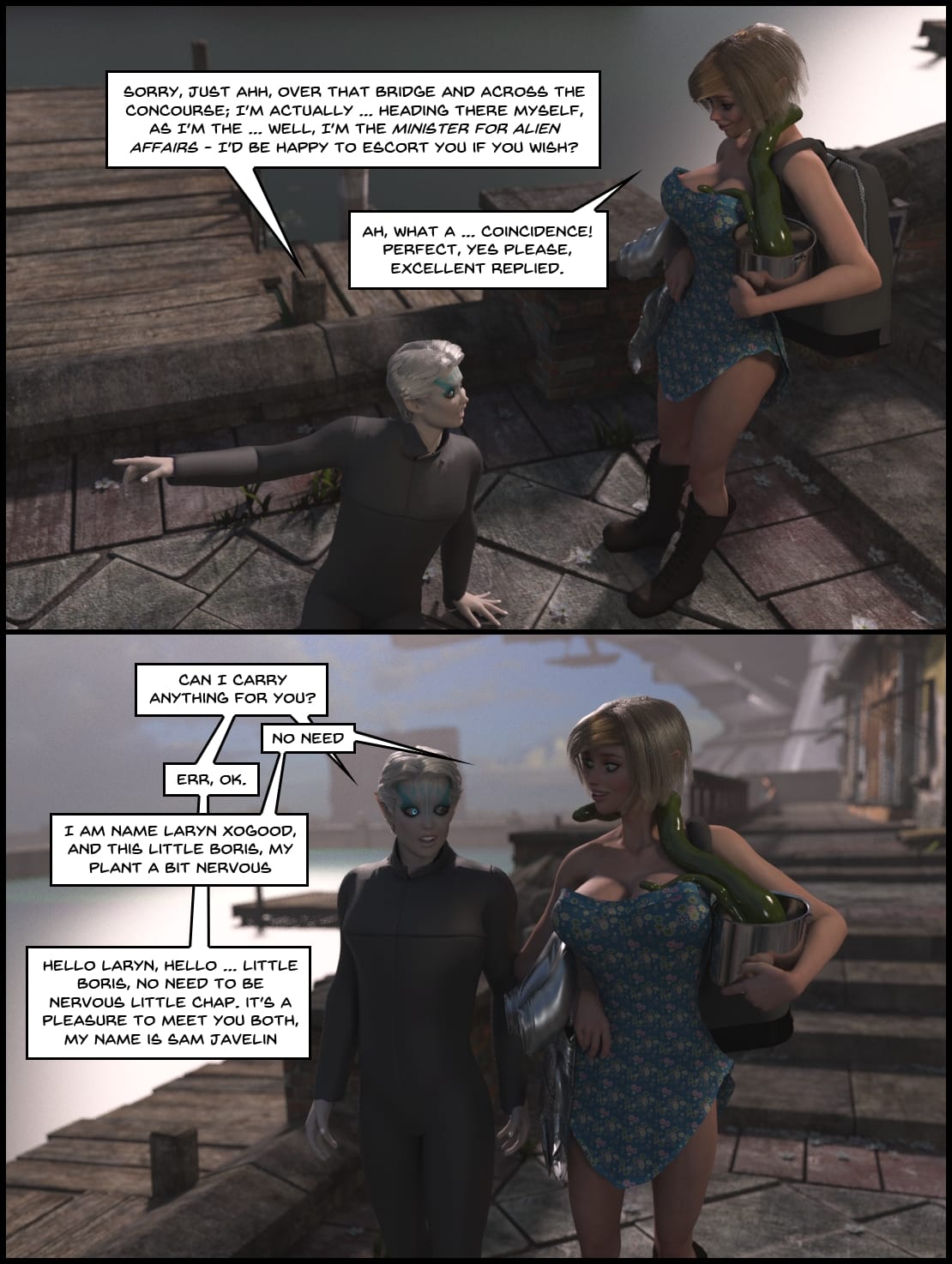 Telepathic Hentai Tentacle Spacey Rapey Sex Trek 9000 - Chapter 1