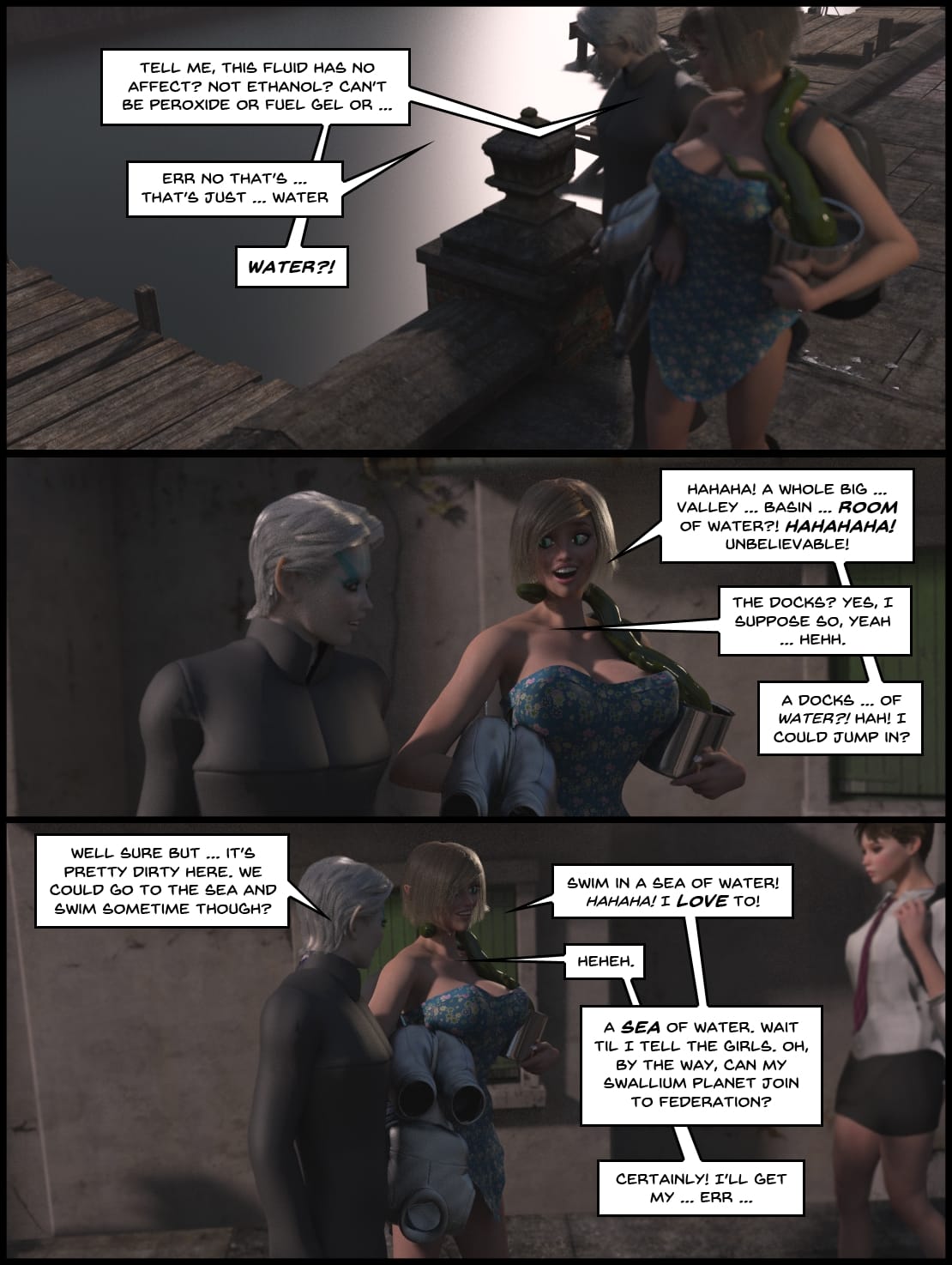 Telepathic Hentai Tentacle Spacey Rapey Sex Trek 9000 - Chapter 1