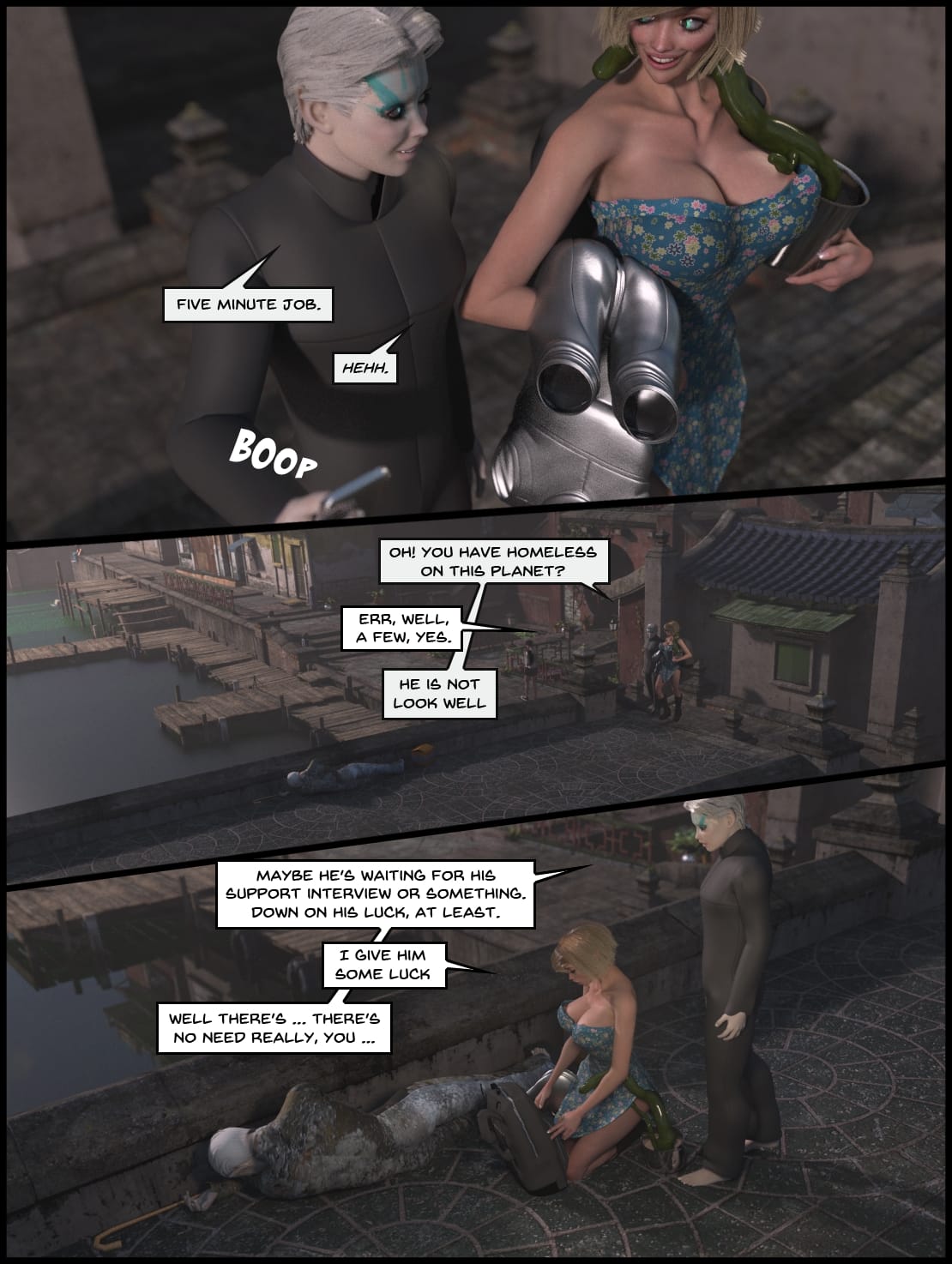 Telepathic Hentai Tentacle Spacey Rapey Sex Trek 9000 - Chapter 1