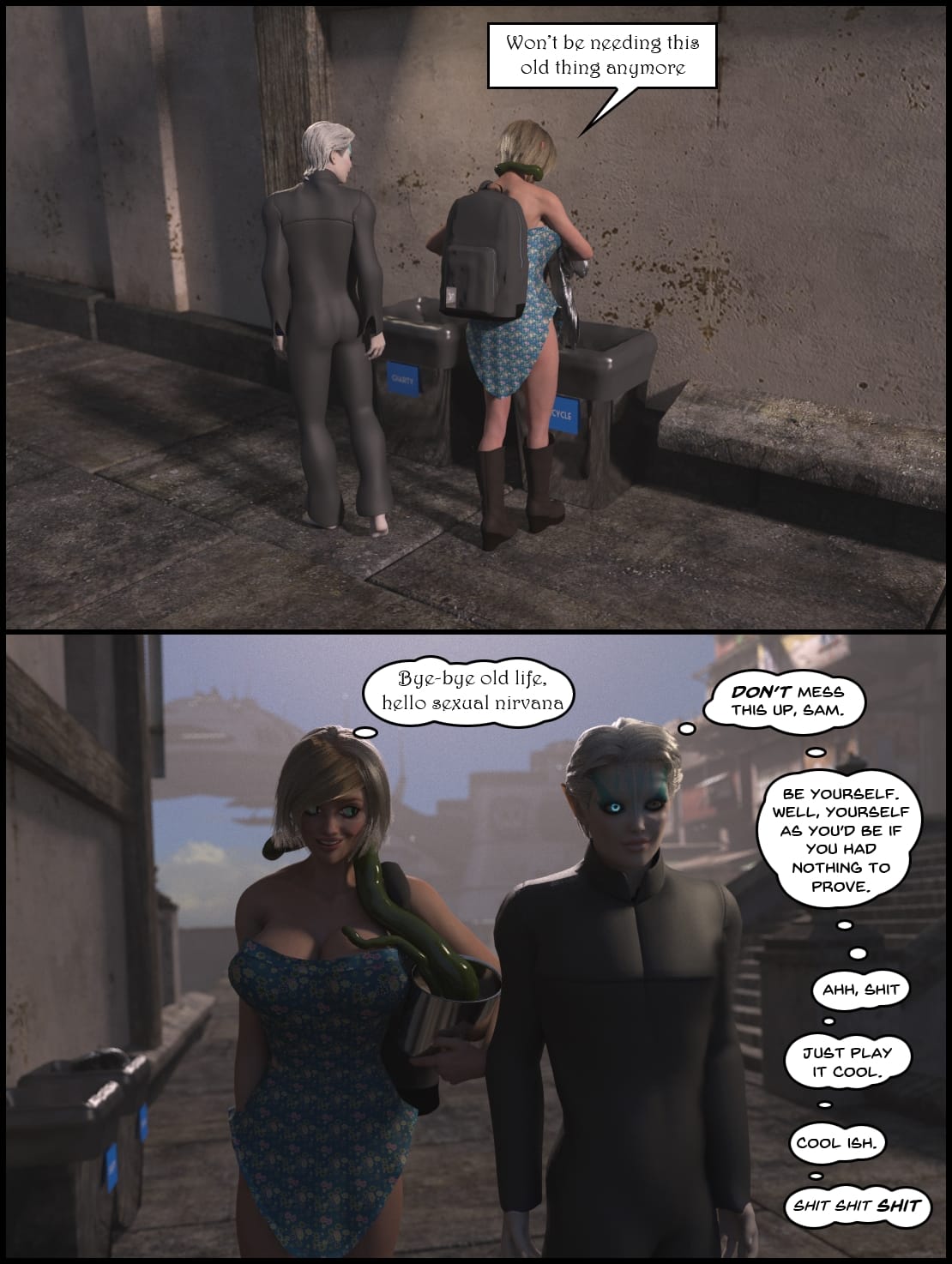 Telepathic Hentai Tentacle Spacey Rapey Sex Trek 9000 - Chapter 1