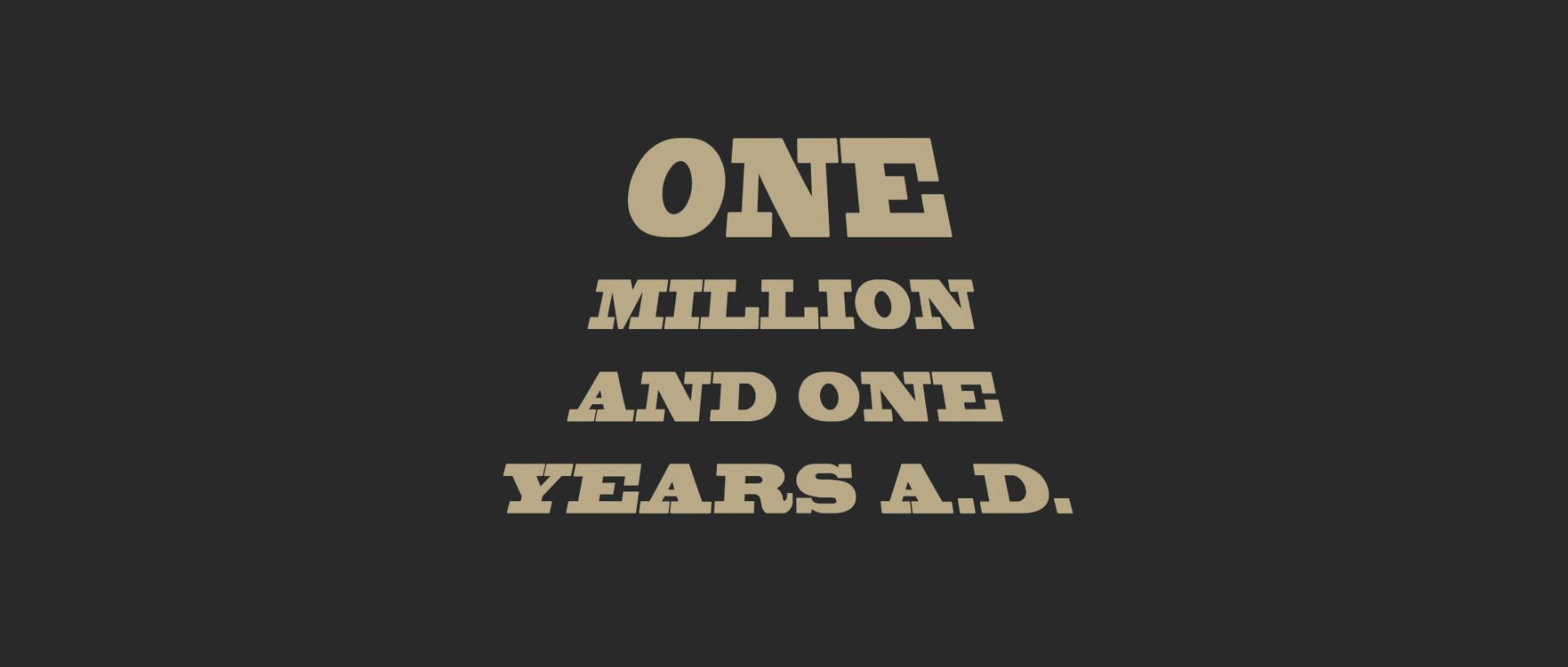One Million Years A.D. - Chapter 2