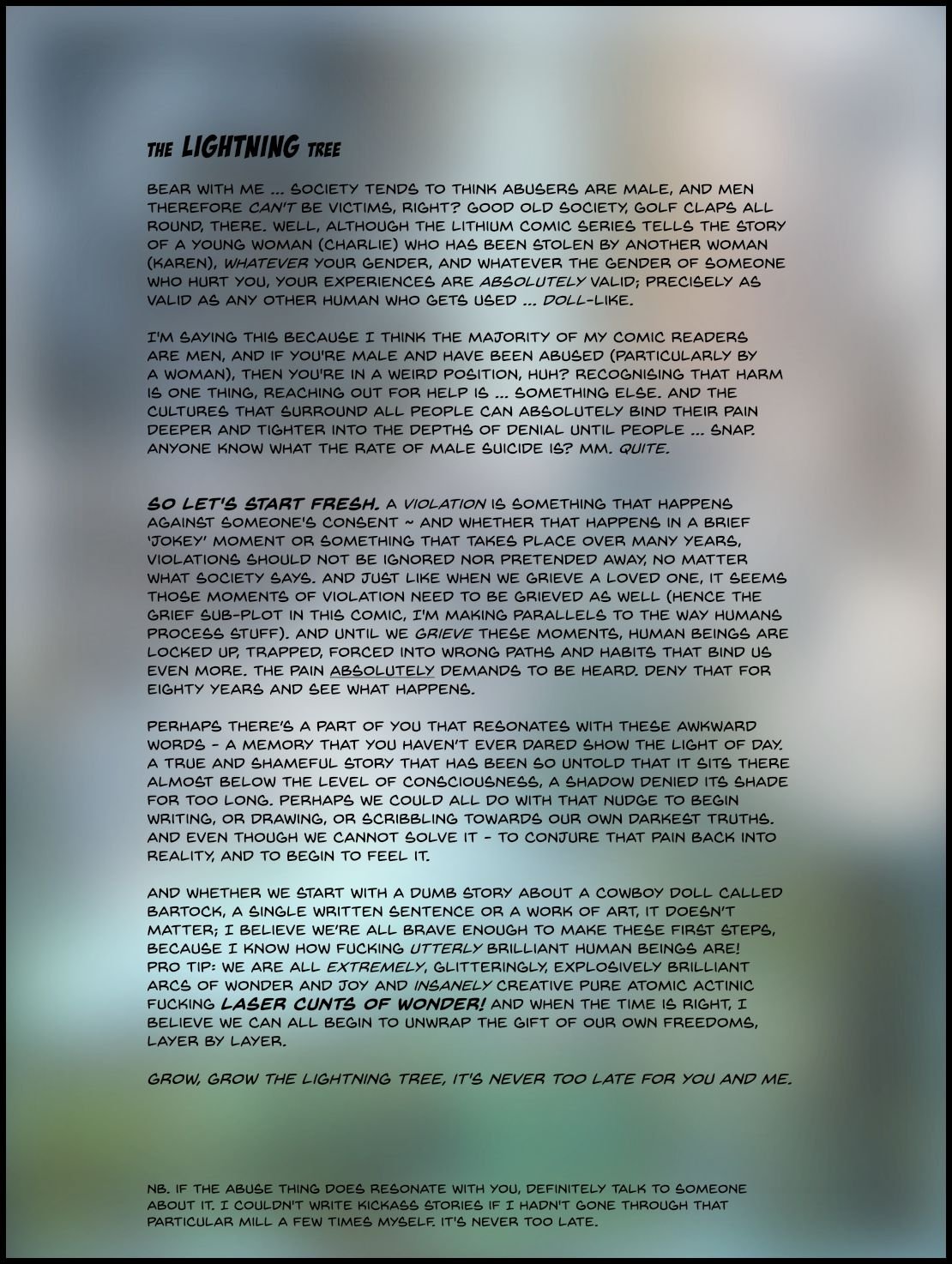 Lithium - ch. 12-13