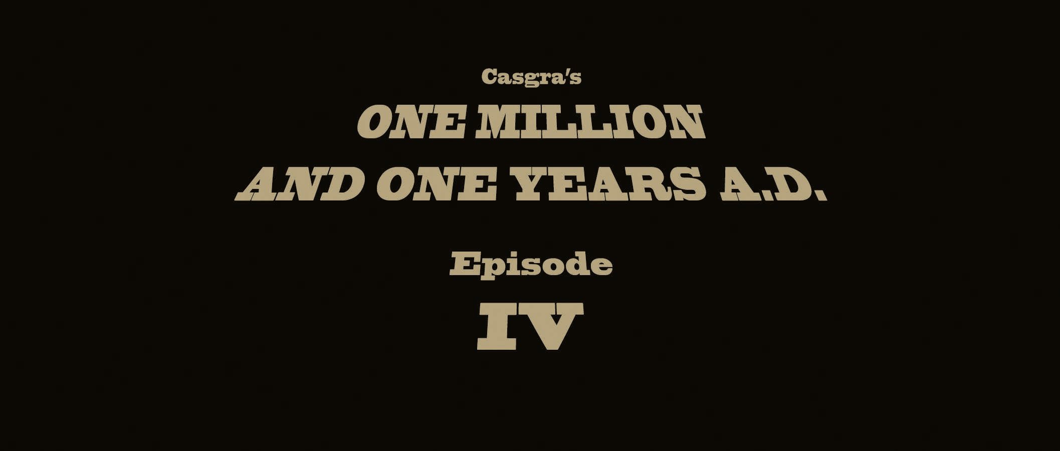One Million Years A.D. - Chapter 5