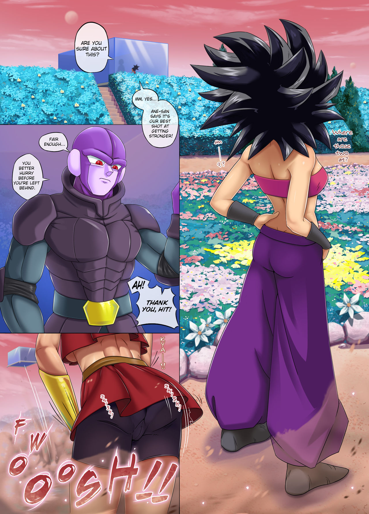Saiyan Heat Cosmic Threesome Challenge - Chapter 1
