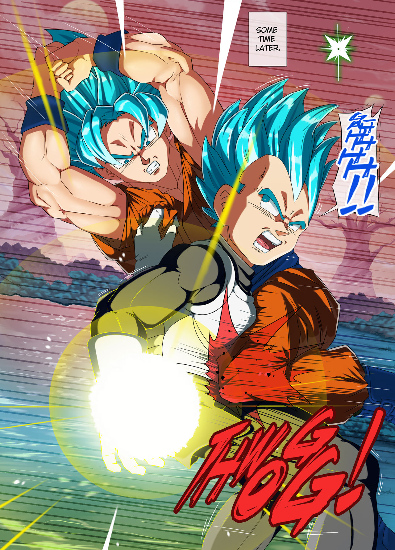Saiyan Heat Cosmic Threesome Challenge - Chapter 1