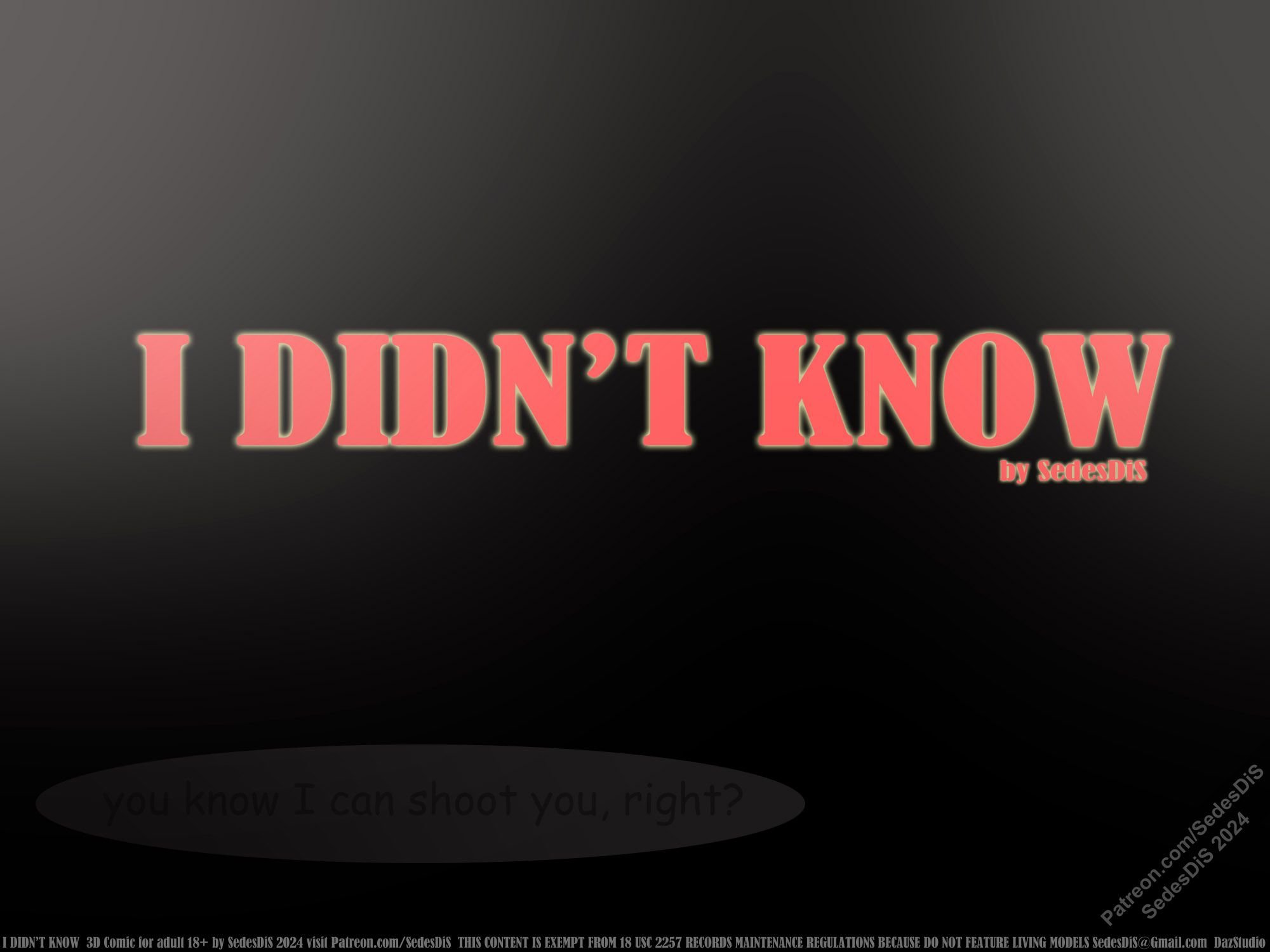 I Didn’t Know - Chapter 1