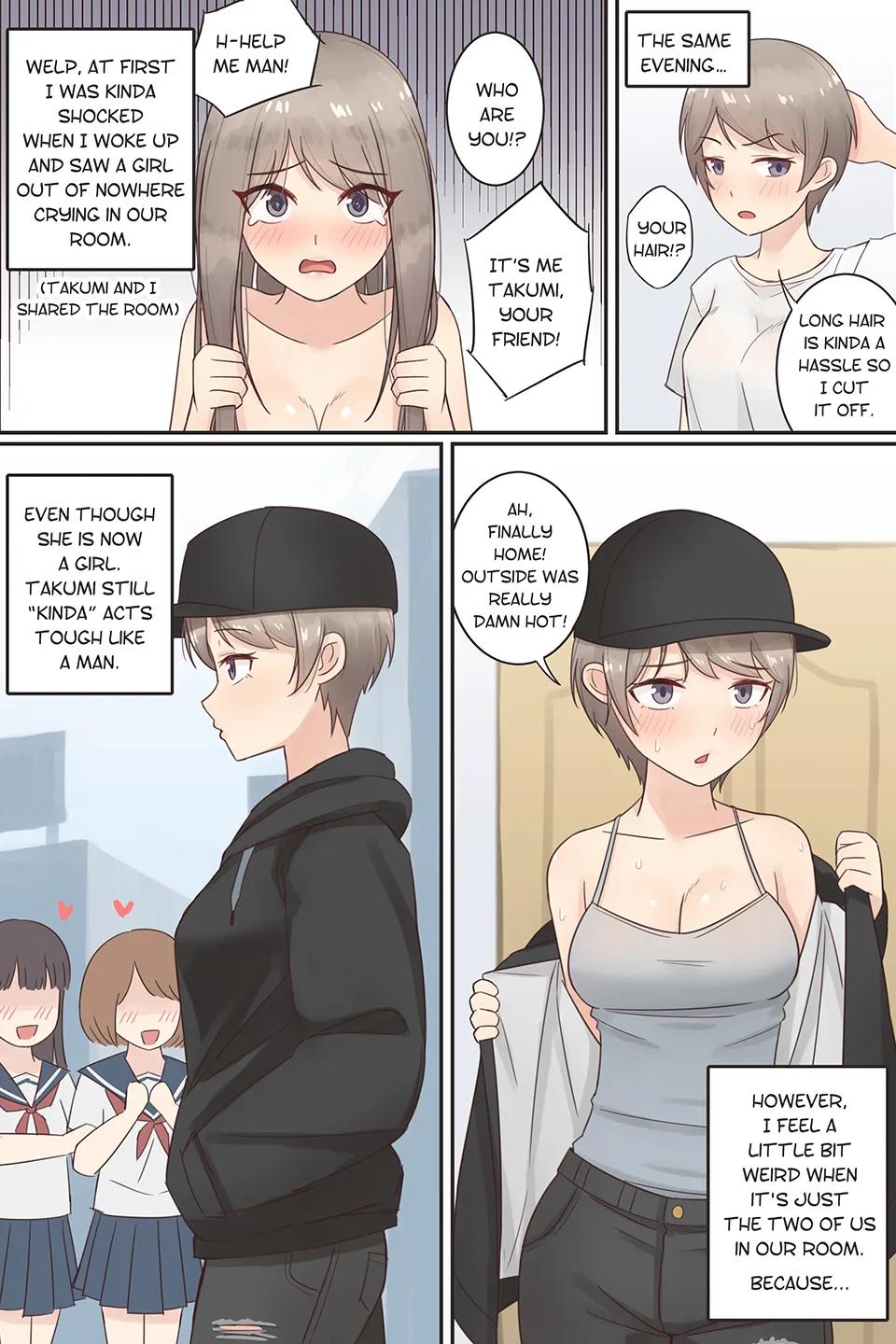 Tomboys Transformation A New Desire - Chapter 1