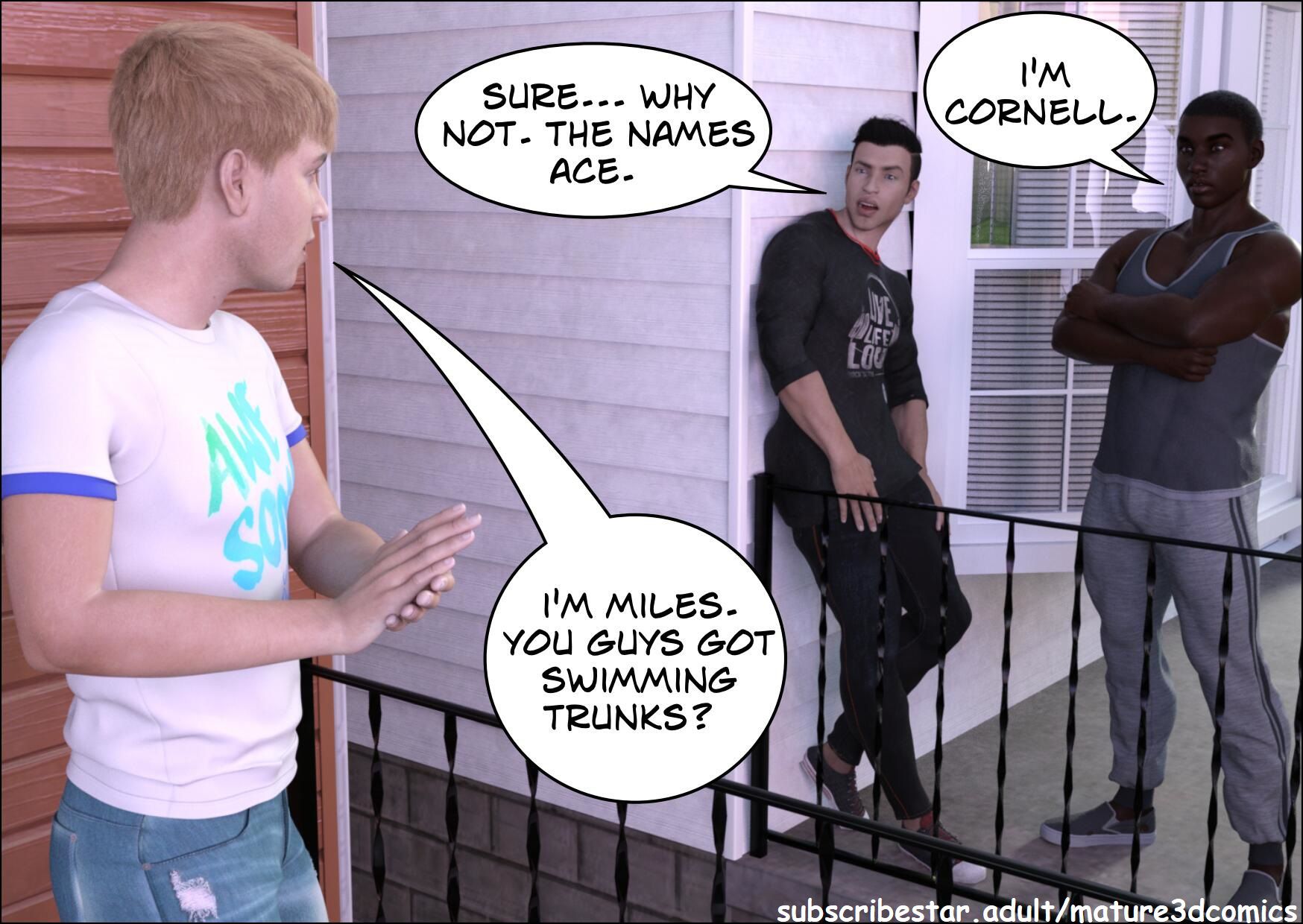 The MILF Next Door - ch. 1-3