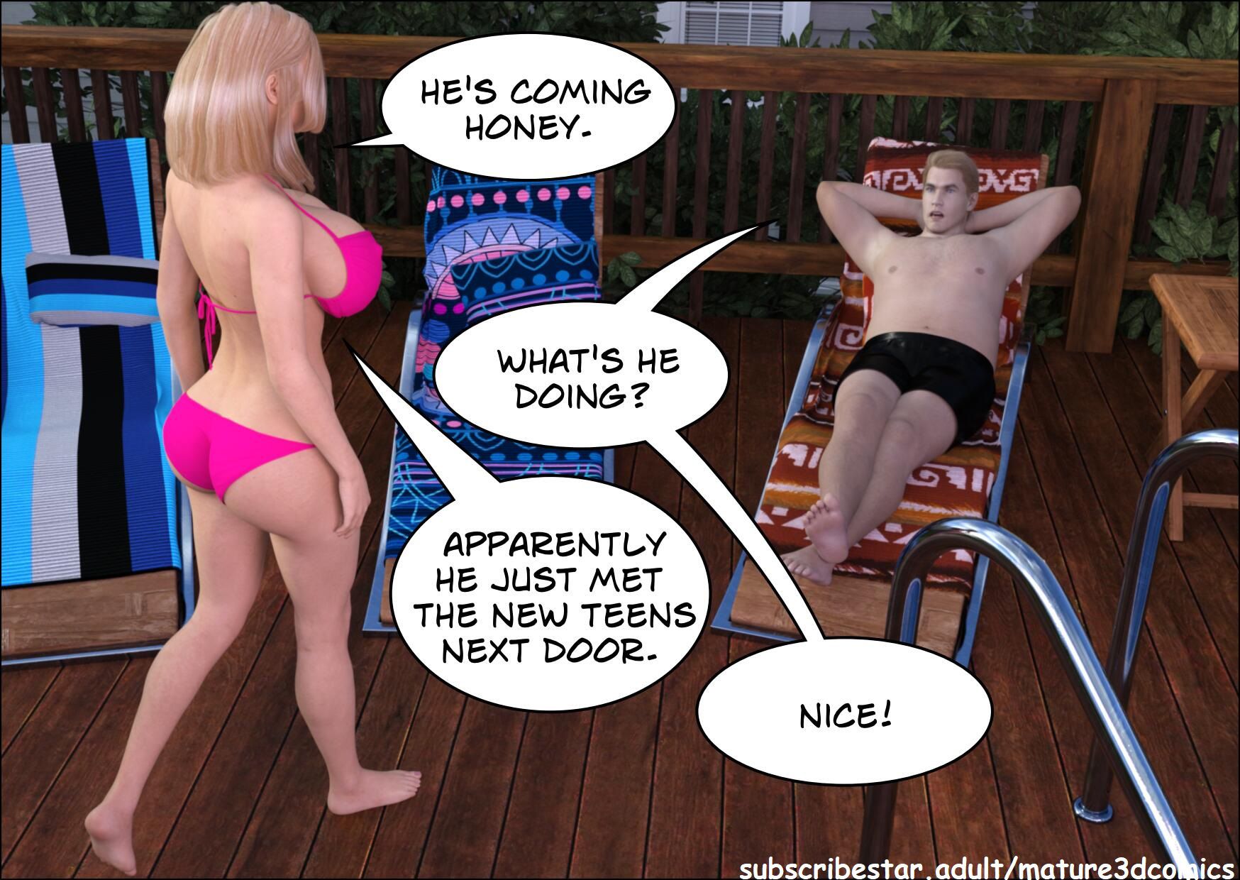 The MILF Next Door - ch. 1-3