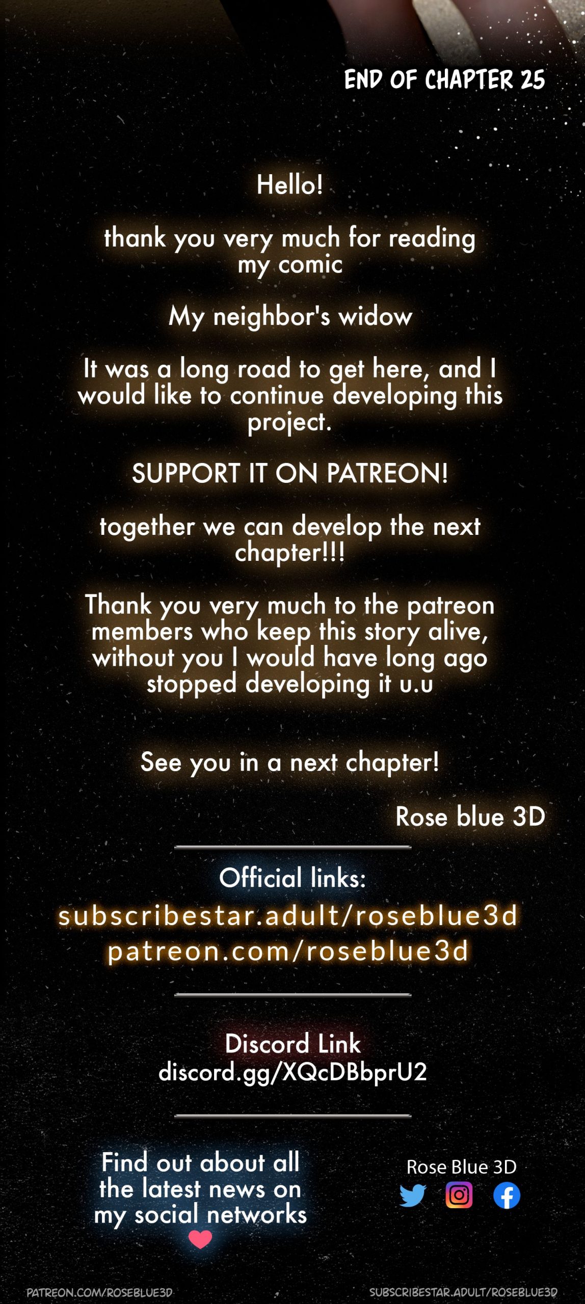 My Neighbor’s Widow - ch. 18-25