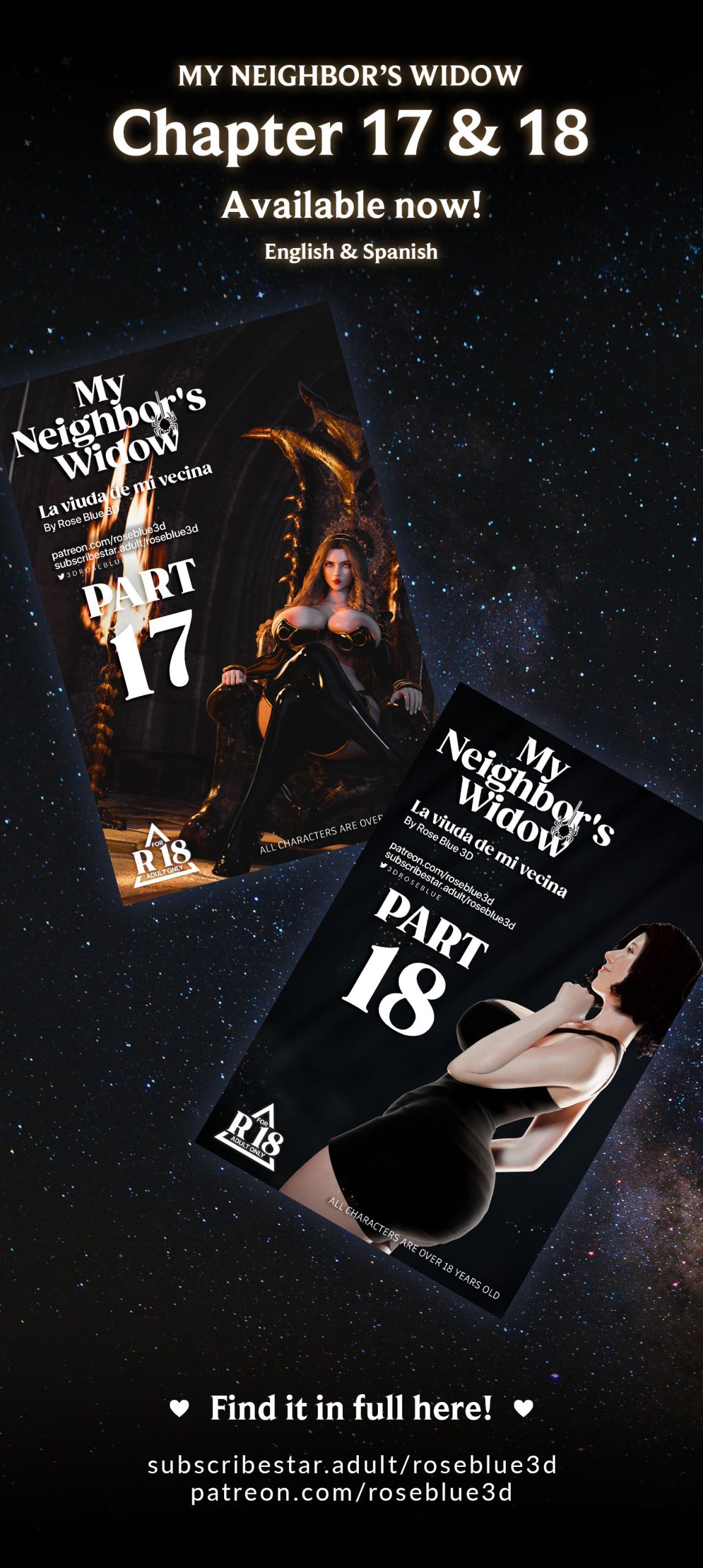 My Neighbor’s Widow - ch. 10-17