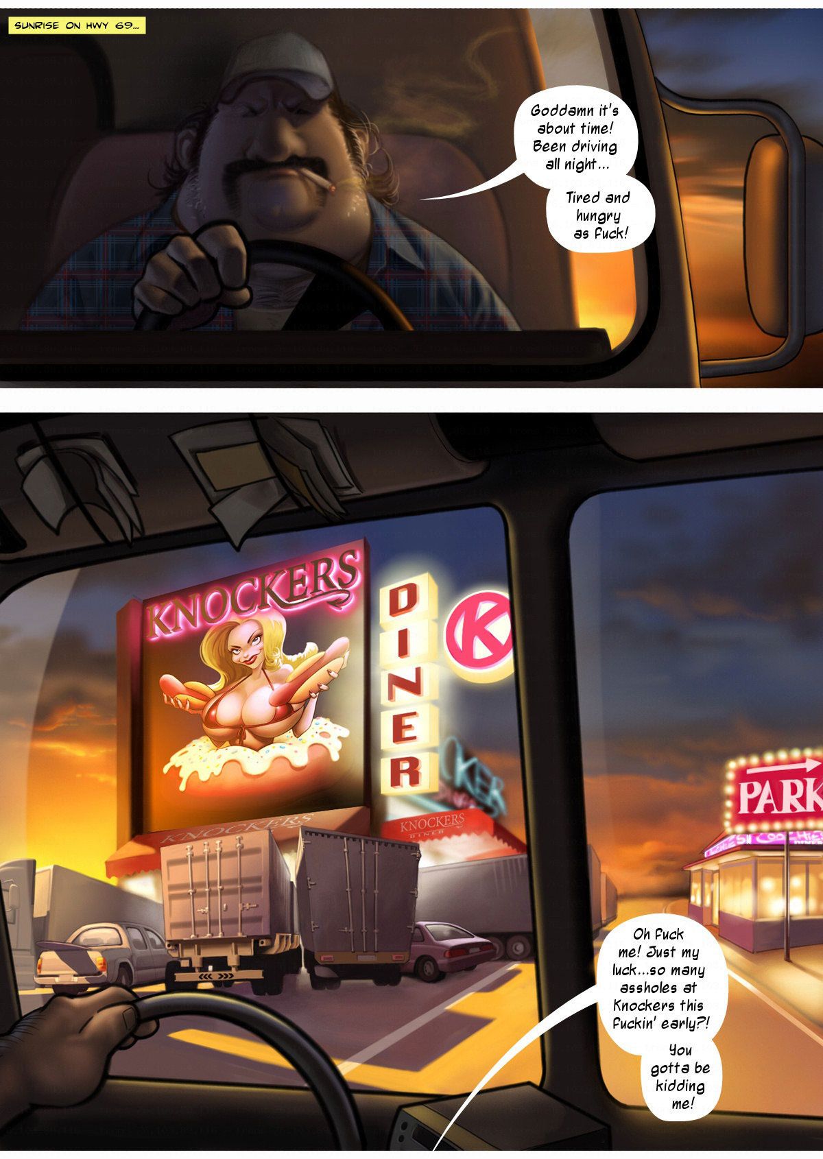 Coochies – 24 Hour Sex Diner - Chapter 1