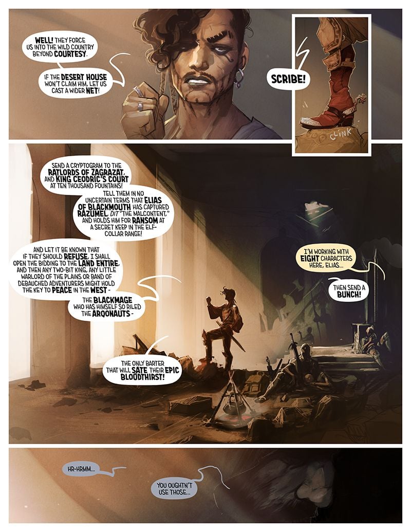 I Roved Out in Search Of Truth And Love - ch. 7