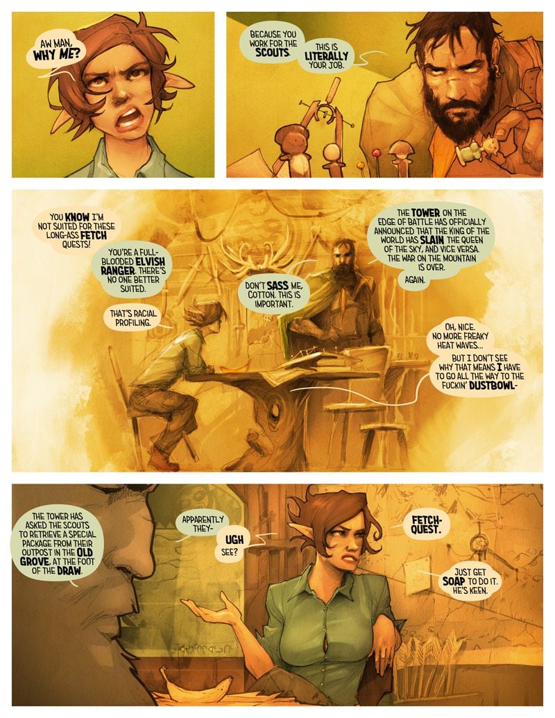 I Roved Out in Search Of Truth And Love - ch. 1-2