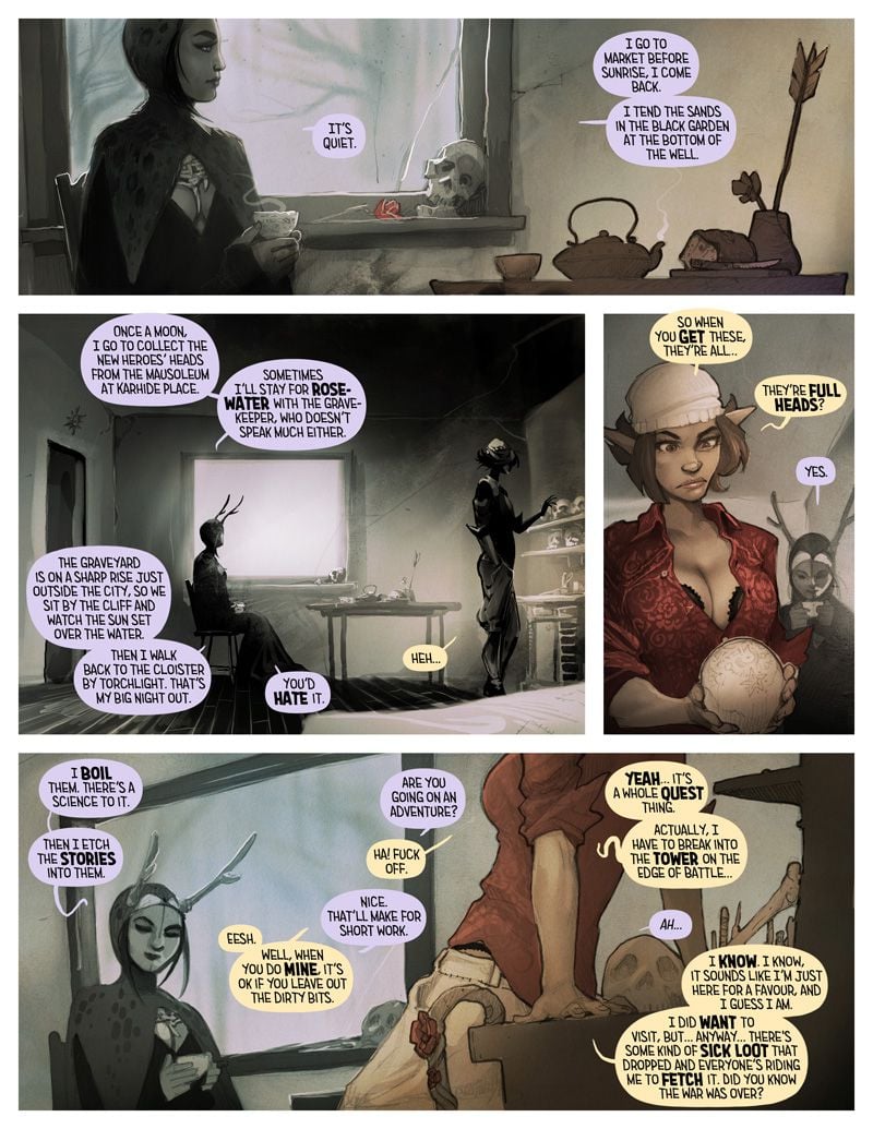 I Roved Out in Search Of Truth And Love - ch. 3-4