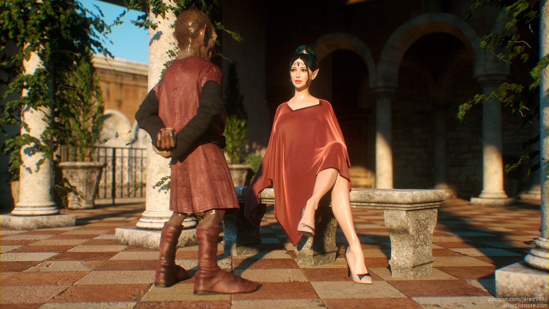 Elf Slave - ch. 9-11