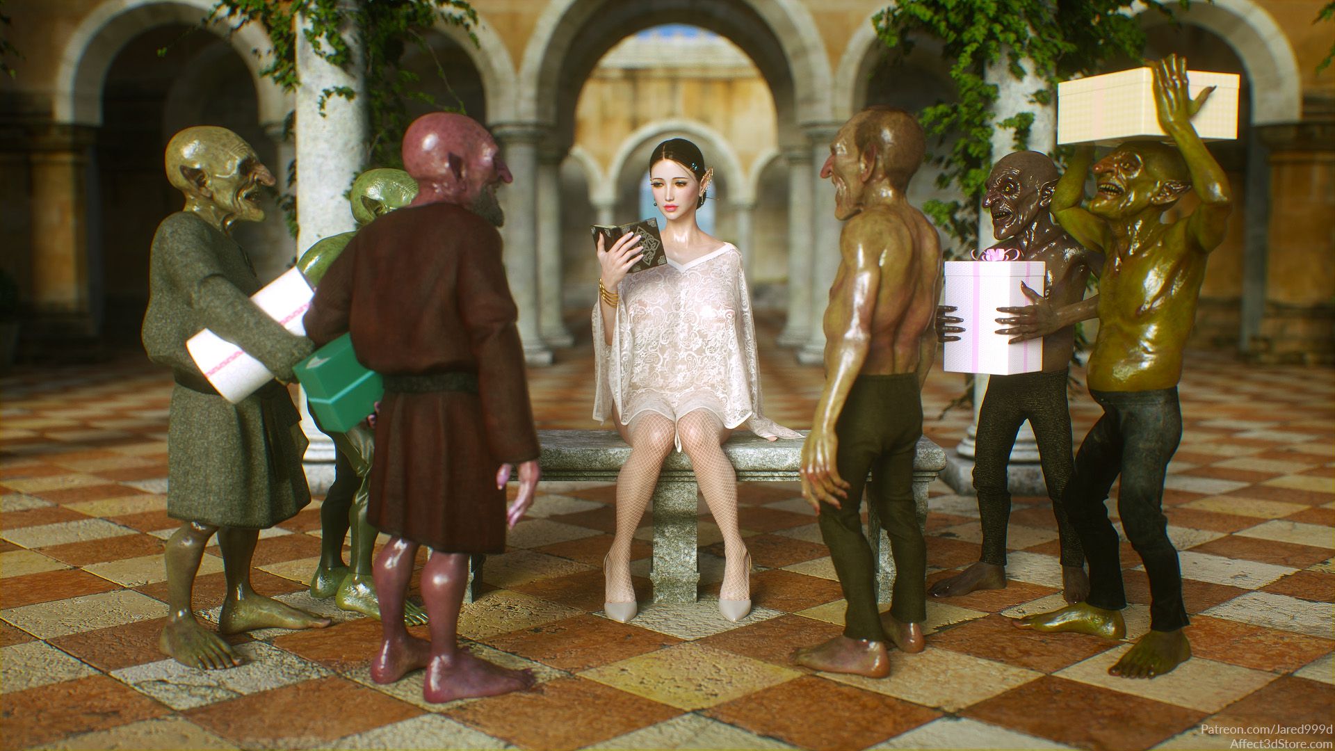 Elf Slave - ch. 12-14