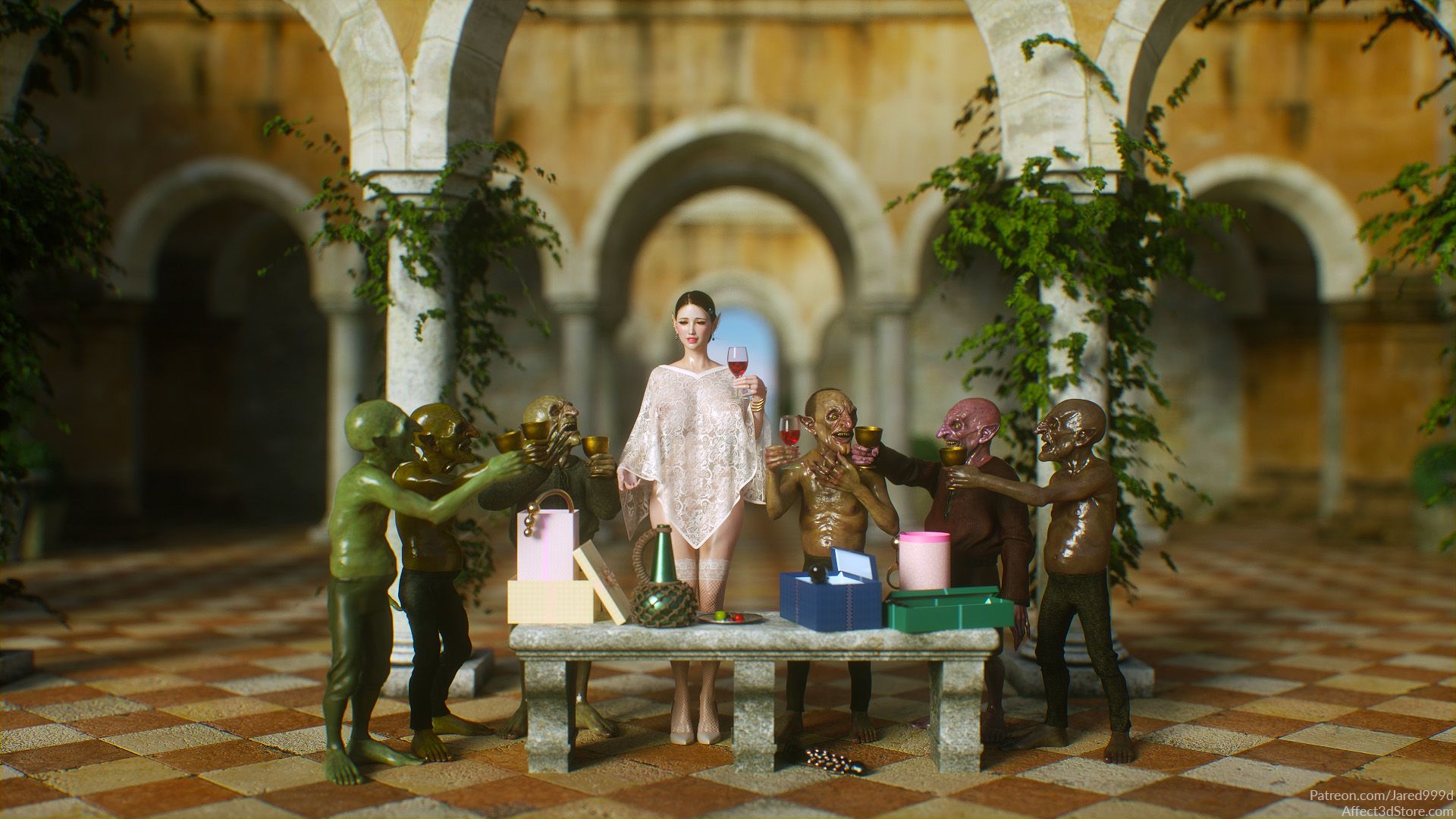 Elf Slave - ch. 12-14