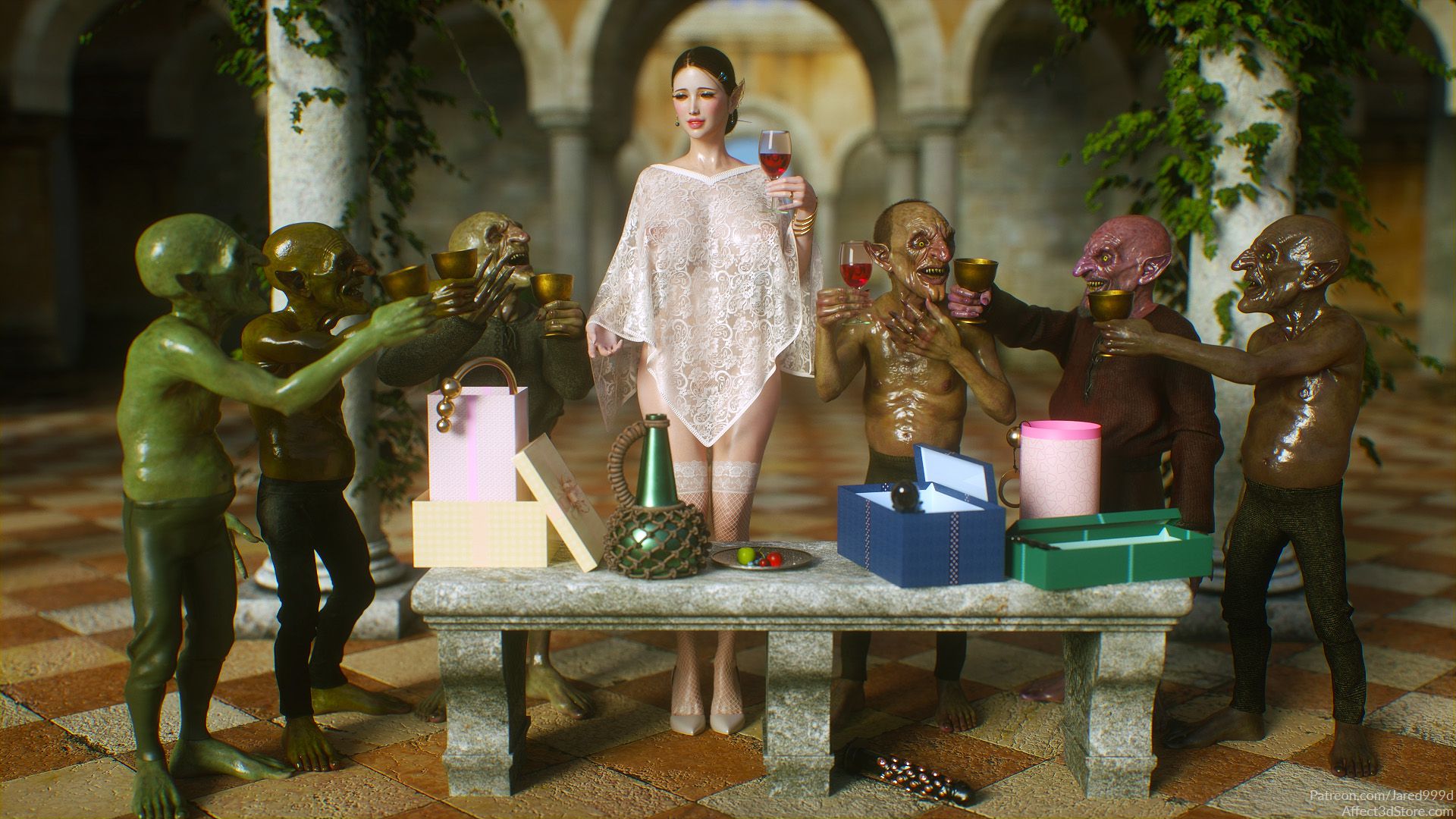 Elf Slave - ch. 12-14