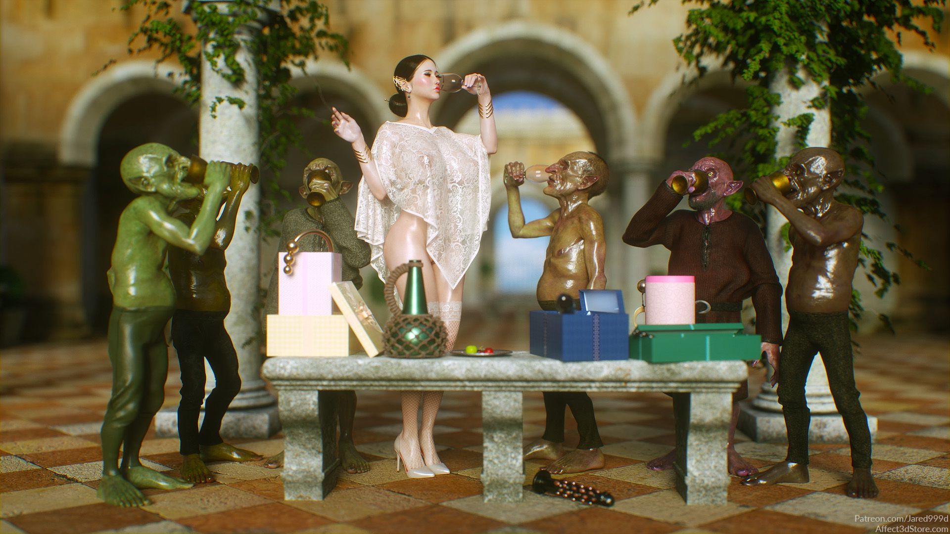 Elf Slave - ch. 12-14