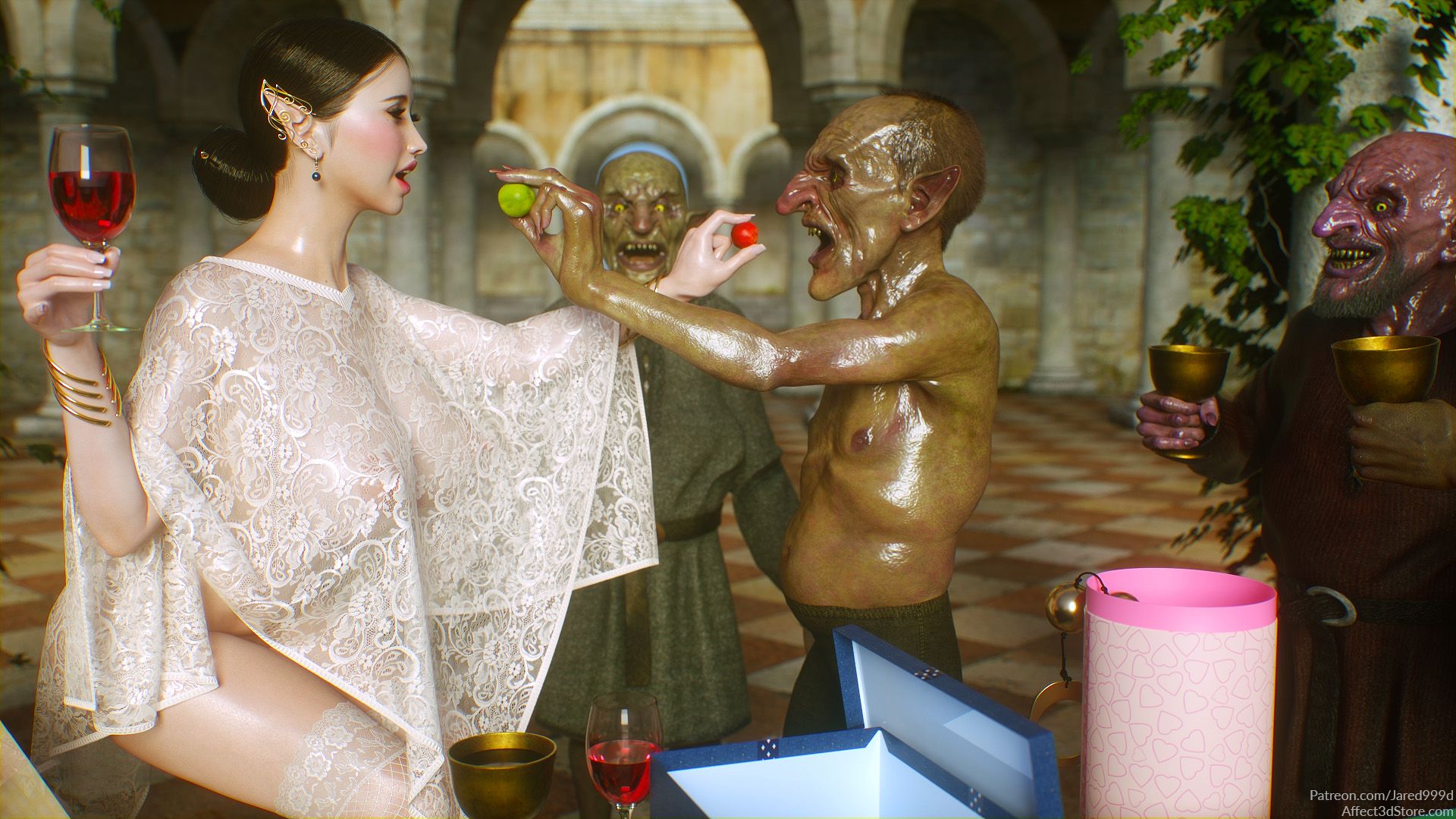 Elf Slave - ch. 12-14