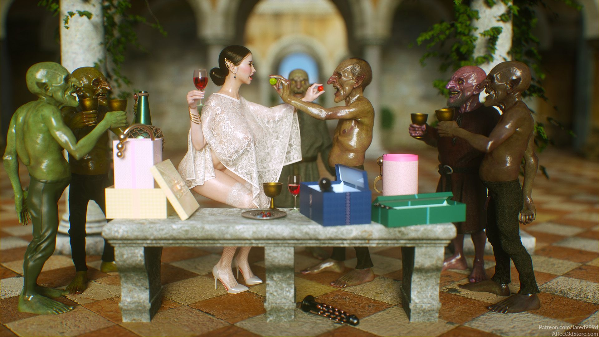 Elf Slave - ch. 12-14