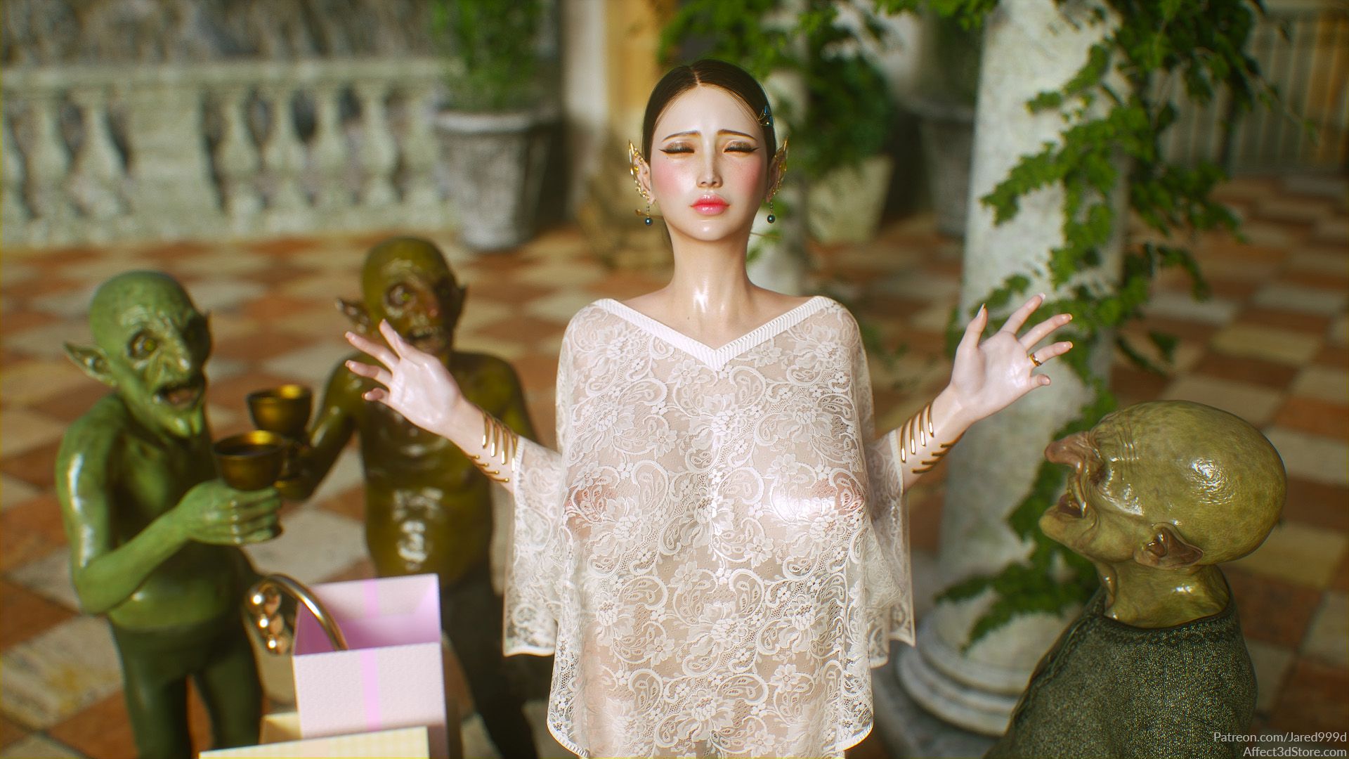 Elf Slave - ch. 12-14