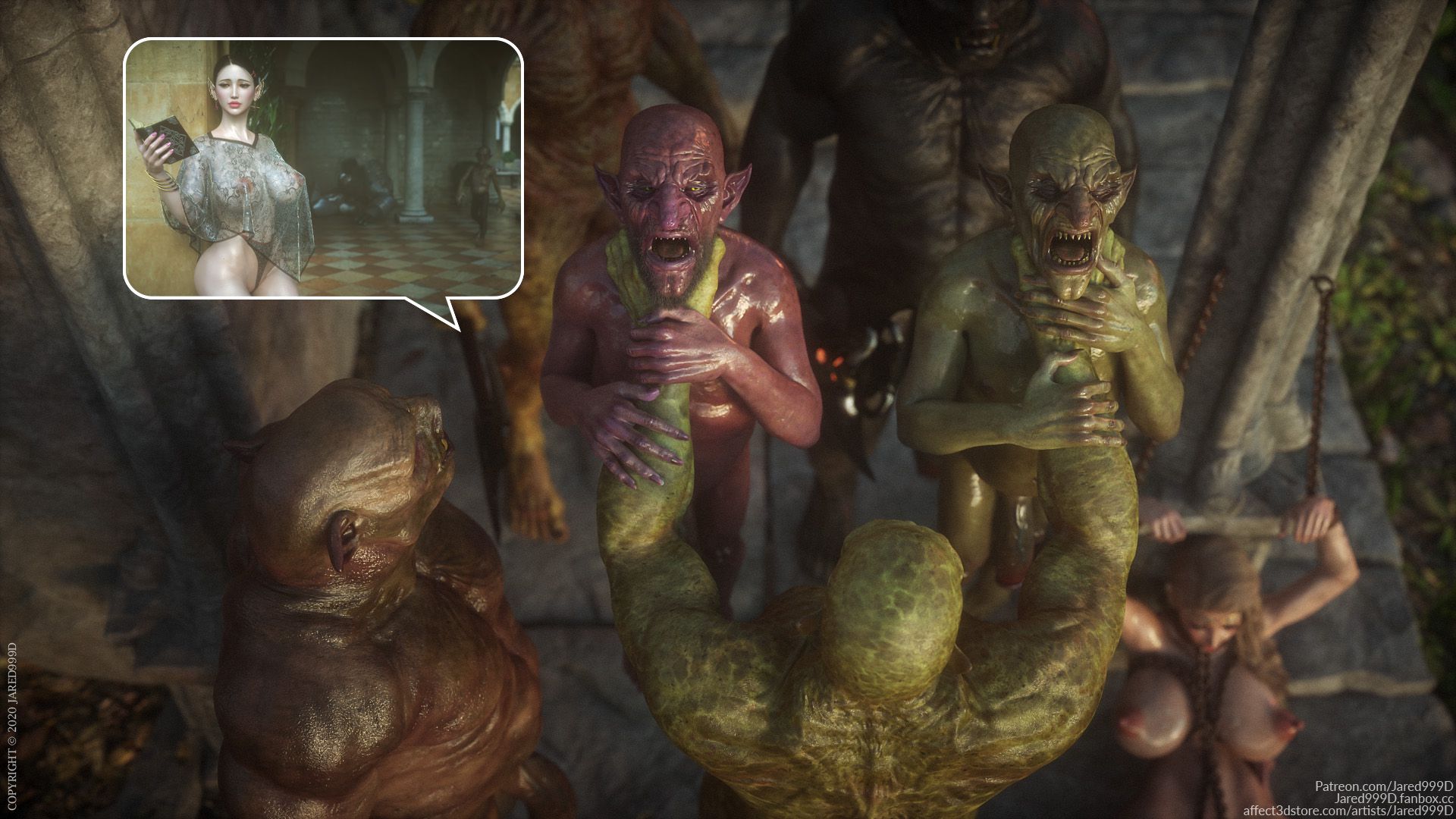 Elf Slave - ch. 18-20